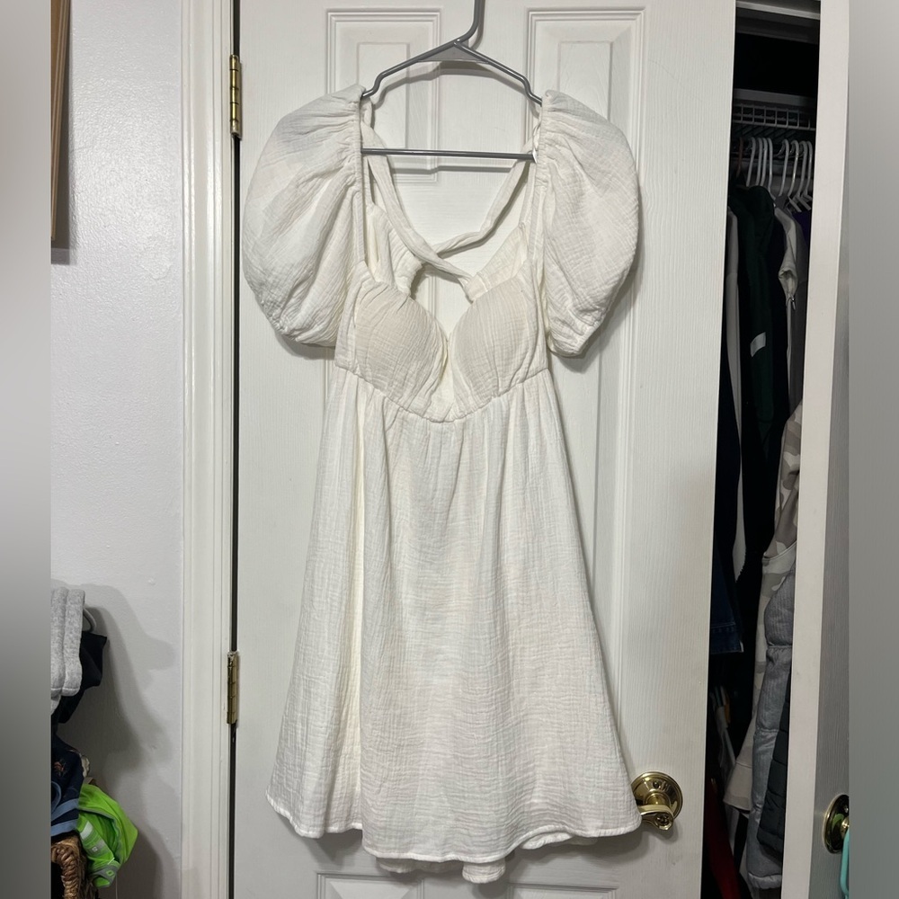 White Princess Polly Dress